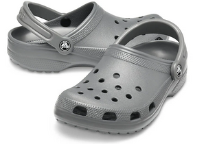 CROCS CLASSIC CLOG ADULT SLATE GREY [Sz:M13]