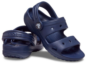 CROCS CLASSIC CROC SANDAL T KIDS NAVY [Sz:C7]