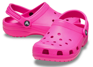 CROCS CLASSIC CLOG T KIDS PINK CRUSH [Sz:C9]