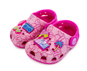 CROCS CLASSIC CLOG TODDLER MATTEL PINK BARBIE - C4
