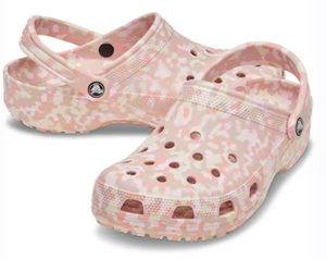 CROCS CLASSIC CLOG ADULT CONFETTI PINK MILK [Sz:M5W7]