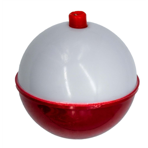 SEAHORSE RED AND WHITE BOBBER FLOAT [Sz:1"]