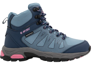 HI TECH RAVEN MID WP W SMOKE/NAVY/PINK US 9