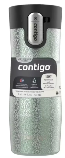 CONTIGO WESTLOOP AUTOSEAL TRAVEL MUG 473ML [Cl:CRYSTAL AGAVE]