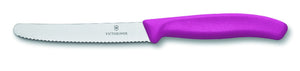 VICTORINOX 11CM STEAK AND TOMATO KNIFE - PINK
