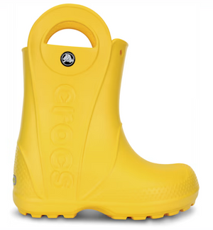 CROCS HANDLE IT RAIN BOOT KIDS YELLOW [Sz:C13]