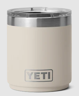 YETI RAMBLER 10OZ LOWBALL 2.0 WITH MAGSLIDER LID [Cl:CAPE TAUPE]