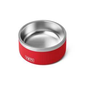 YETI BOOMER 8 DOG BOWL [Cl:RESCUE RED]