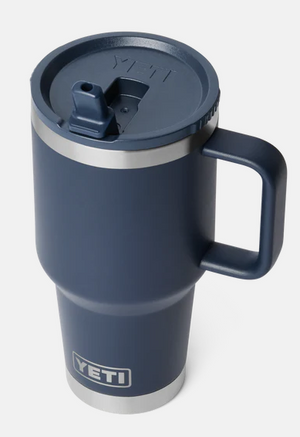 YETI RAMBLER 30OZ TRAVEL STRAW MUG [Cl:NAVY]