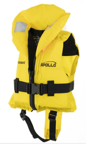 WATERSNAKE APOLLO LEVEL 100 YELLOW LIFEJACKET CHILD [Sz:SMALL]