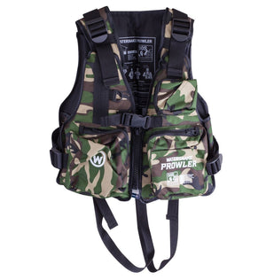 WATERSNAKE PROWLER KAYAK VEST LEVEL 50S CAMO ADULT 50-60KG