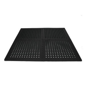 OZTRAIL FOAM FLOOR MAT 4 PACK BLACK