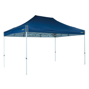 OZTRAIL HYDROFLOW DELUXE 4.5M GAZEBO BLUE 