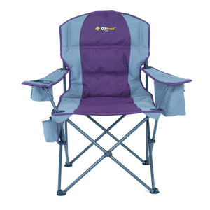 OZTRAIL COOLER ARM CHAIR [Cl:PURPLE KOKOMO]