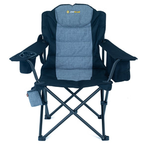 OZTRAIL BIG BOY ARM CHAIR [Cl:BLACK]