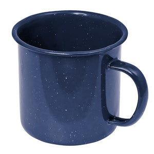 CAMPFIRE ENAMEL MUG [Sz:9CM Cl:NAVY]