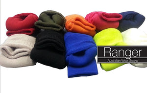 MENTOR RANGER SOCK [Sz:3-8 Cl:BLACK]