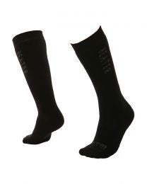 XTM HEATER SOCKS KIDS [Sz:13-3 Cl:BLACK]