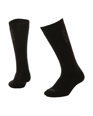 XTM HEATER SOCKS ADULT - 2-8 / BLACK