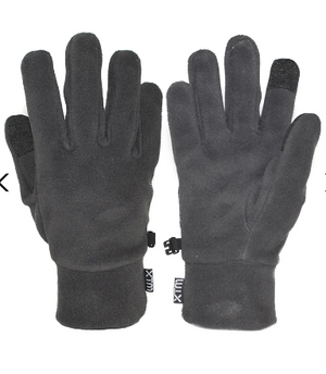 XTM MUSE FLEECE GLOVE MENS CHARCOAL [Sz:SMALL]