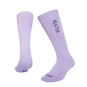 XTM HEATER SOCKS ADULT [Sz:6-10 Cl:LAVENDER]