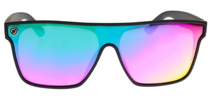 OXIDE GALAXY BLACK CLEAR SUNGLASSES [Cl:BLUE/PURPLE]