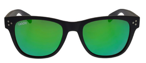OXIDE HORIZON MATT BLACK SUNGLASSES [Cl:GREEN]