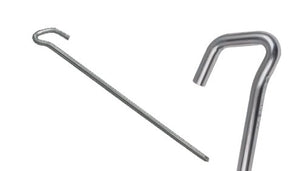 SUPA PEG KEY HEAD GALVANISED TENT PEG  8MM X 300MM