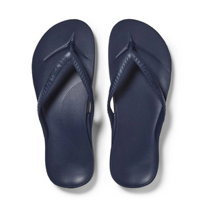 ARCHIES ARCH SUPPORT THONGS CLASSIC NAVY [Sz:M10W11]