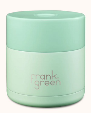 FRANK GREEN 10OZ STAINLESS STEEL CERAMIC INSULATED FOOD CONTAINER [Cl:MINT GELATO]